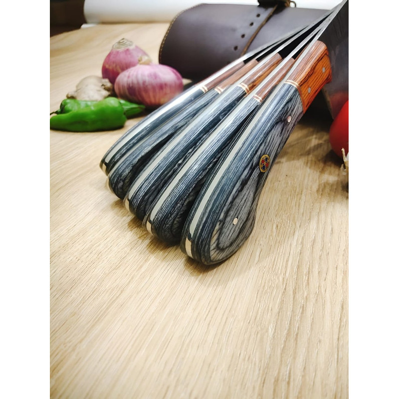 Handmade_Damascus_Chef_Set_-_5_Pcs,_Wooden_Handle,_Sheath_Cover_-_Ideal_Kitchen_Gift_for_Anniversary,_Groomsmen (3).jpg