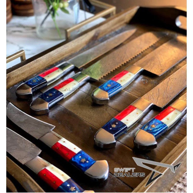 7in1 Perfection Damascus Steel Knives for Every Task 1png