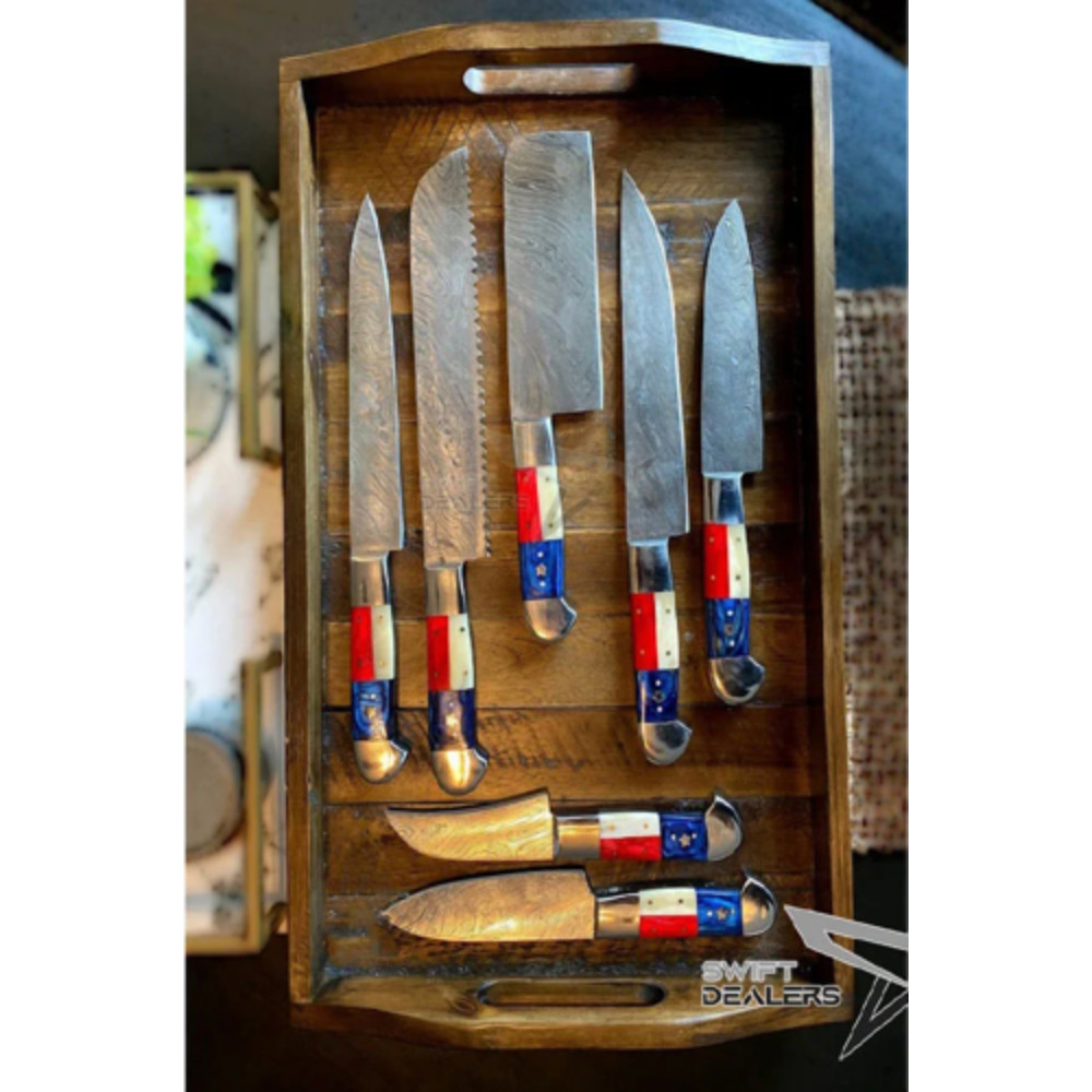 7in1 Perfection Damascus Steel Knives for Every Task 3png