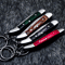 85CustomHandForgedDamascusSteelPocketFoldingKeychainKnives 2png