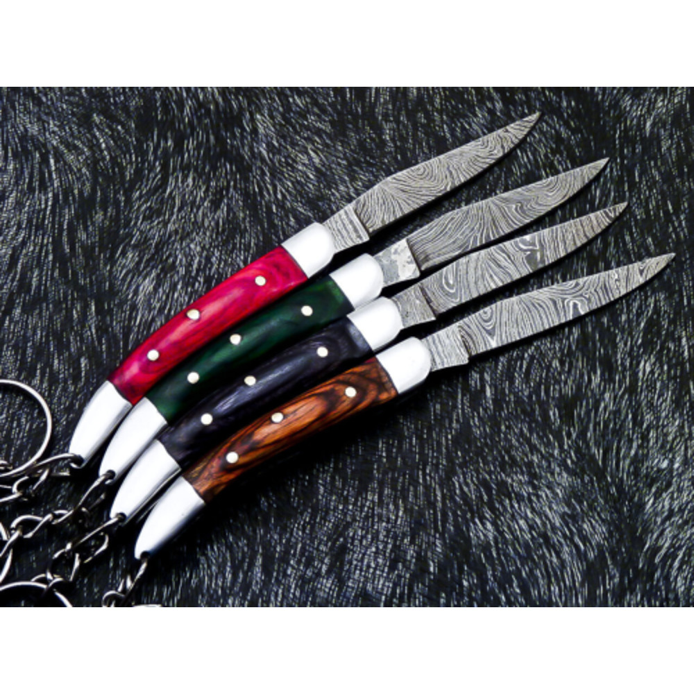 85CustomHandForgedDamascusSteelPocketFoldingKeychainKnives 8png