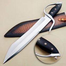 Custom Handmade D2 Commando Tactical Bowie Knife: A Lifetime of Adventure Awaits for Hunting and Tactical Excellence