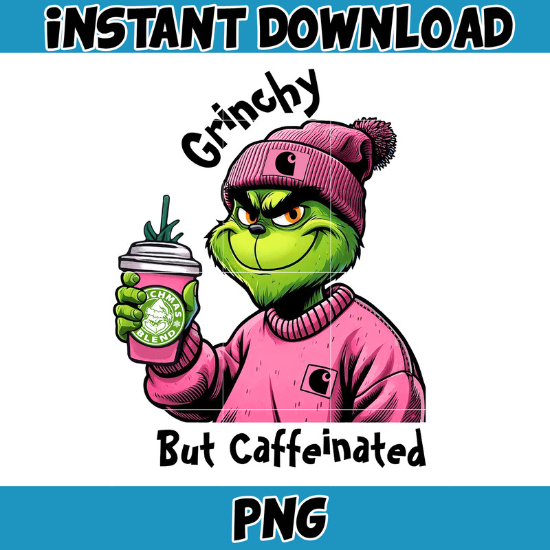 Pink Boujee Cartoon Leopard Png, Winter Basics Png, Caffeinated Cartoon Png, 40oz Tumbler Png, Coffee Christmas, Merry Christmas (6).jpg