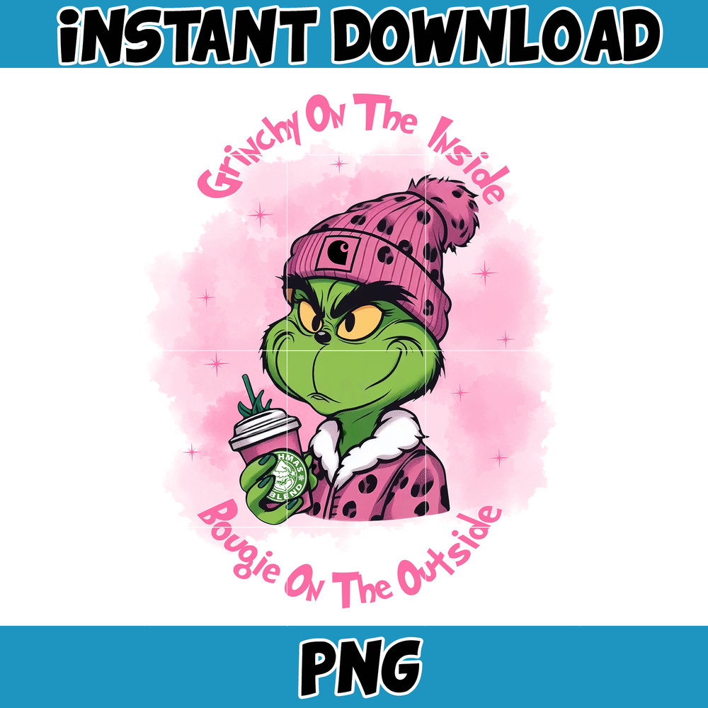 Pink Boujee Cartoon Leopard Png, Winter Basics Png, Caffeinated Cartoon Png, 40oz Tumbler Png, Coffee Christmas, Merry Christmas (7).jpg