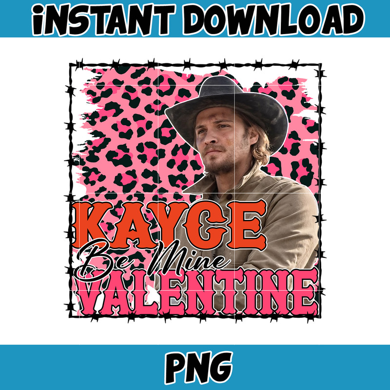 Yellowstone Valentines Sublimation Design, Western Valentine Png, Valentine's Day Png, Instant Dowload (22).jpg