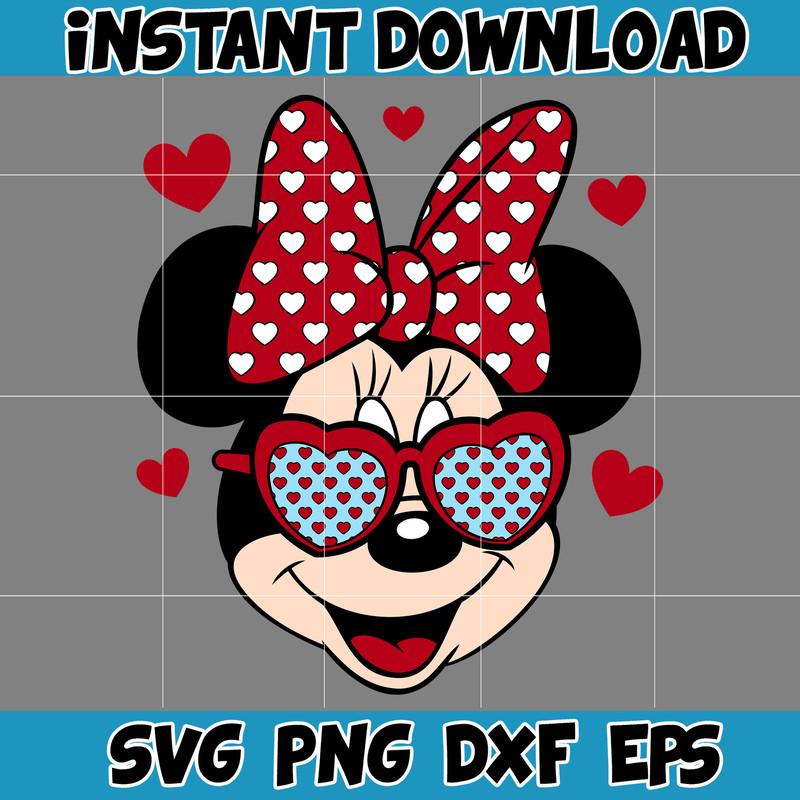 Designs Cartoon Valentine Svg, Be My Valentine Svg, Mouse And Friend Character Movie Svg (31).jpg