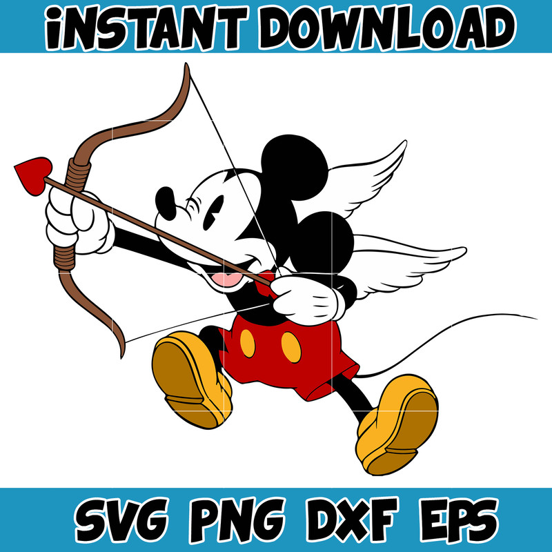 Valentines Day cartoon Svg, Cartoon Valentines Day Svg, Valentines Day Svg for sublimation, Mouse Svg (2).jpg