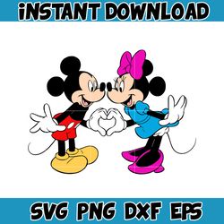 valentines day cartoon svg, cartoon valentines day svg, valentines day svg for sublimation, mouse svg (23)