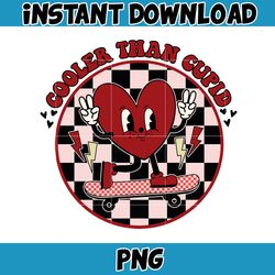 retro valentine png, checkerboard valentine png, happy valentine's day png, happy valentine sayings png (11)