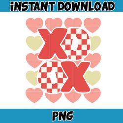 retro valentine png, checkerboard valentine png, happy valentine's day png, happy valentine sayings png (12)