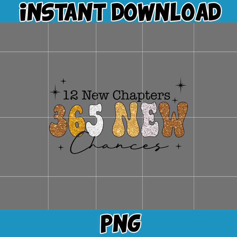 Designs Happy New Year Glitter Sequins Png, New Year 2024 Png, Disco New Year Sublimation, Holiday Retro (17).jpg