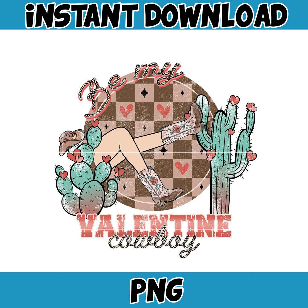Western Valentines Sublimation Design Png, Valentines Png, Western Valentine Png, Valentine's Day Png, Valentines Design (16).jpg