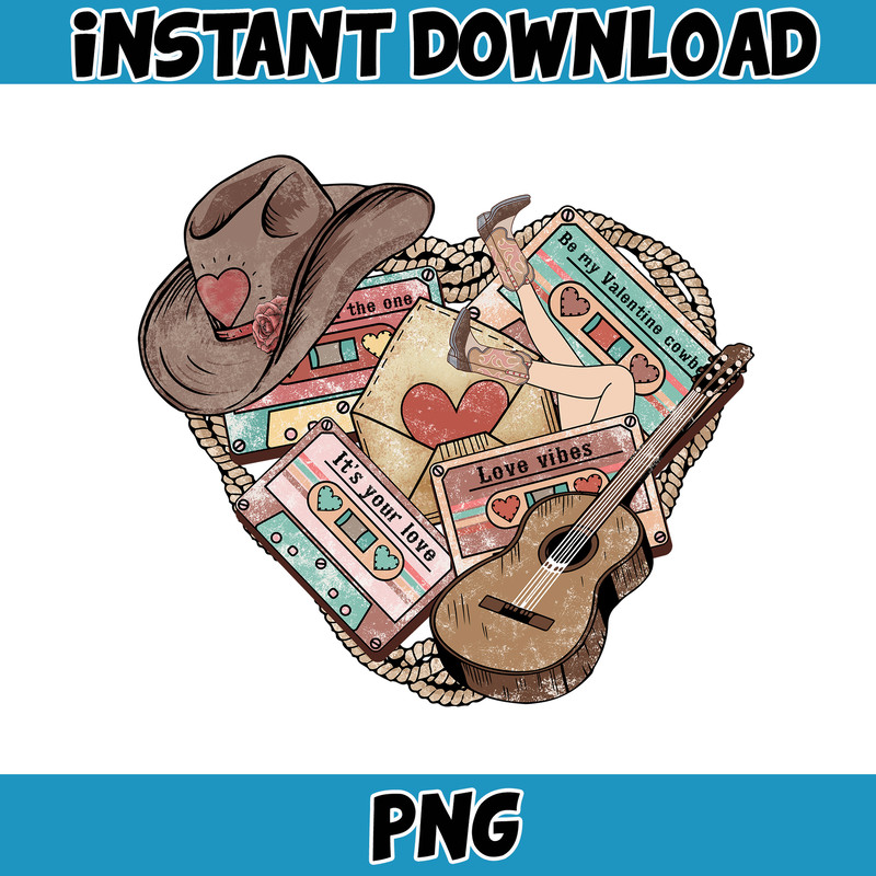 Western Valentines Sublimation Design Png, Valentines Png, Western Valentine Png, Valentine's Day Png, Valentines Design (9).jpg