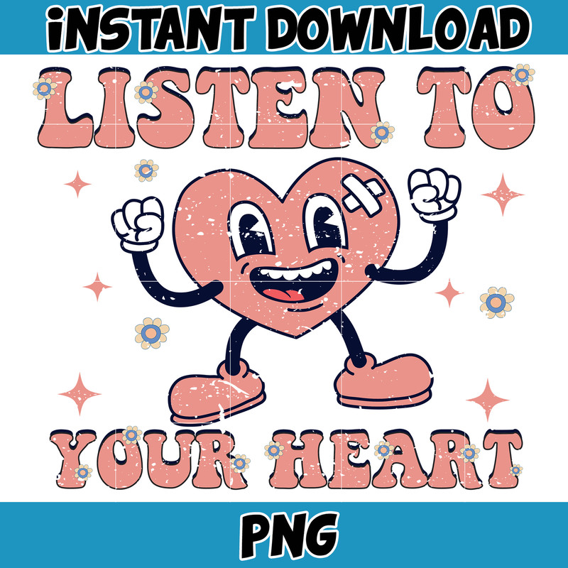 Retro Valentine Png, Groovy Valentine Png, Funny Valentine's Png, Valentine Png, Love Sublimation, Be Mine Png, Valentine Heart, High Quality (20).jpg