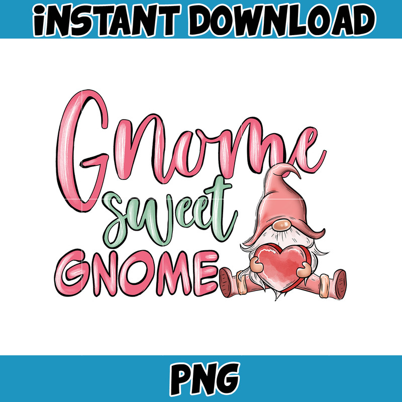 Valentines Day Gnomes Png Sublimation Design, Valentine's Day Gnome Png, Valentines Day Png, Gnome with Heart Png, Love Gnomes Png (3).jpg