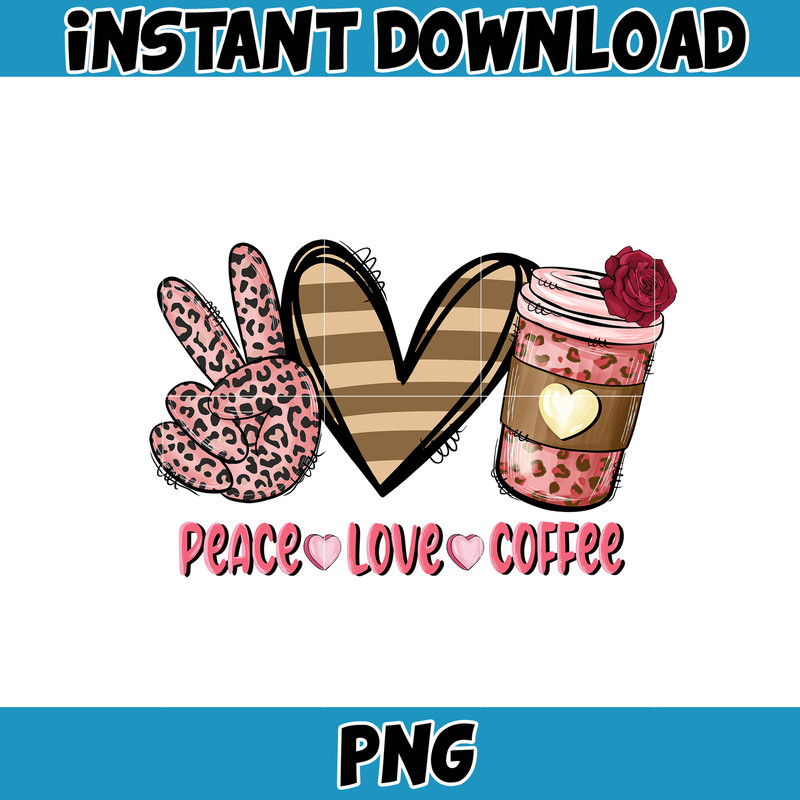 Valentine Coffee Png, Valentine Coffee Png, Valentine Drinks Png, Latte Drink Png, XOXO Png, Coffee Lover (2).jpg