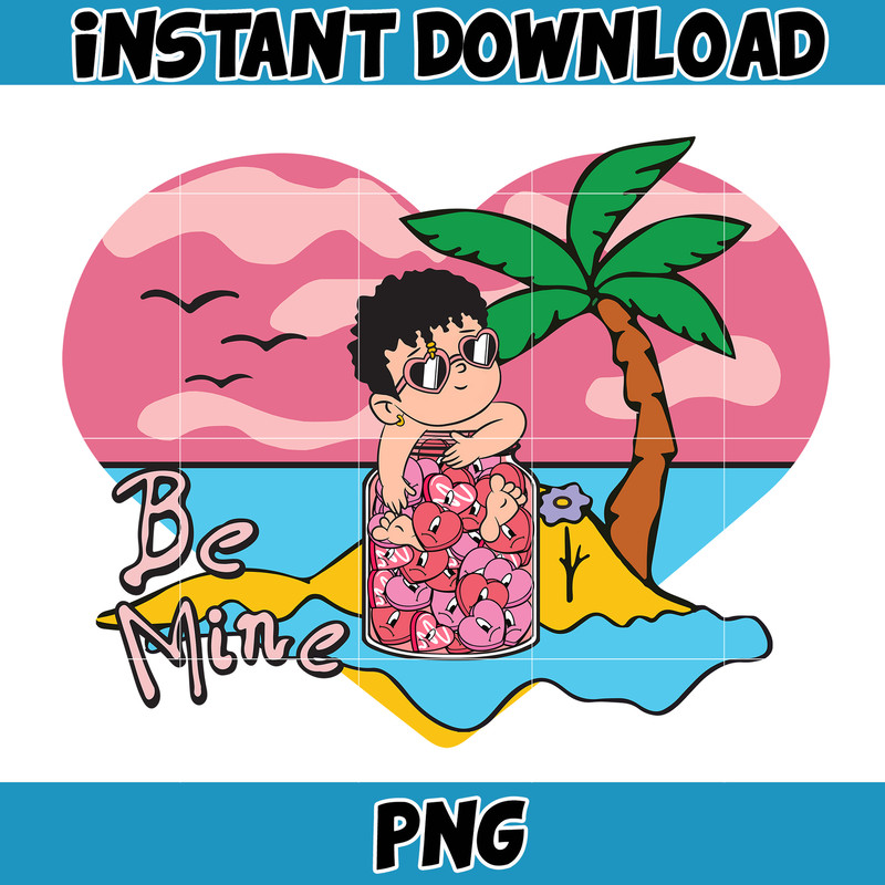 Bad Bunny Valentines Day Png, Benito Png, Un Valentina Sin Ti, Bad Bunny Png, Cricut Png, Valentine's Day Png (2).jpg