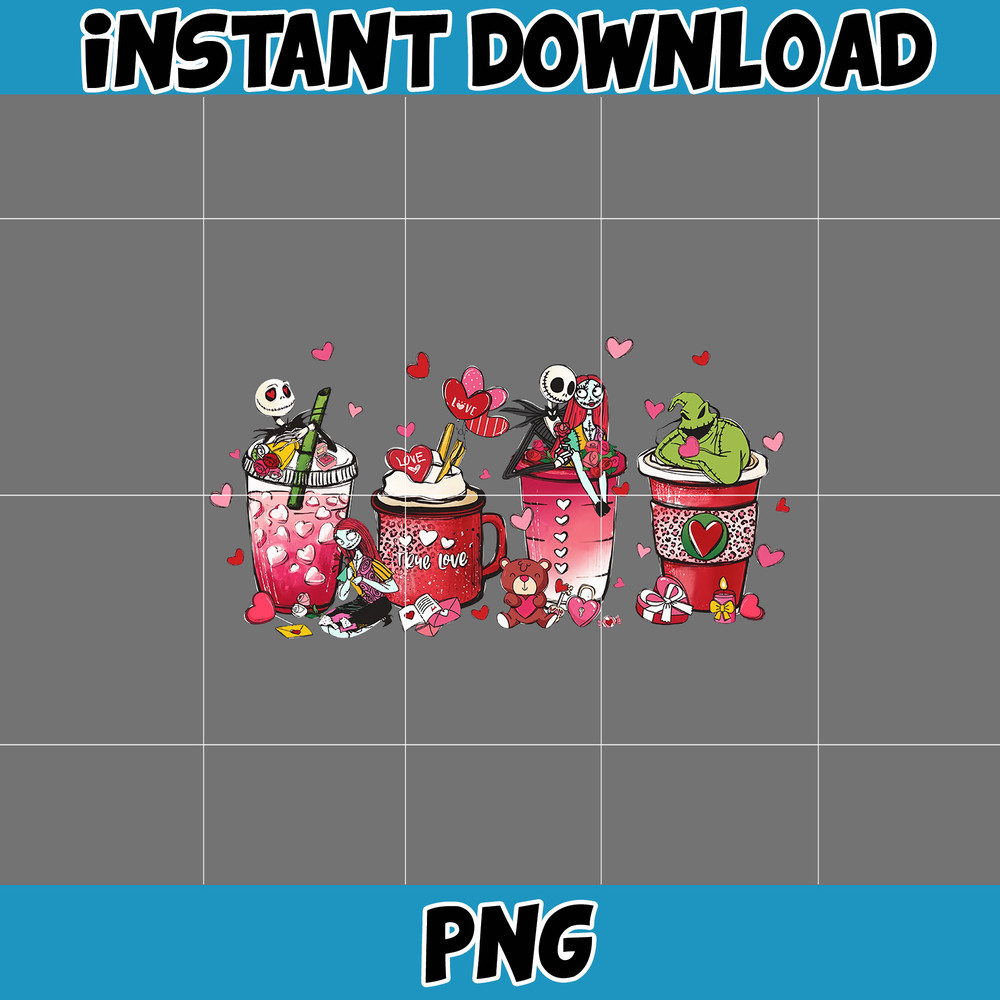 Valentine Coffee Png, Valentine Coffee Png, Valentine Drinks Png, Latte Drink Png, XOXO Png, Coffee Lover, Valentine Digital Download (4).jpg