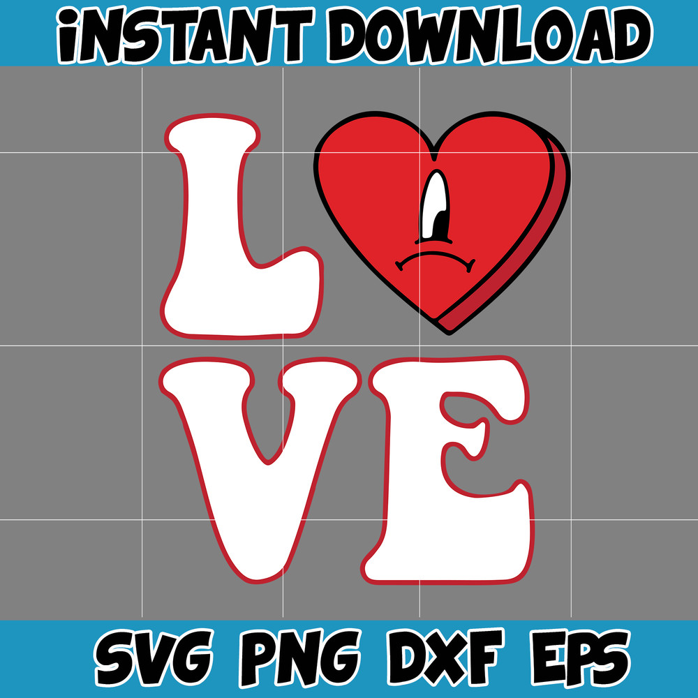 Bad Bunny Valentines Day Svg, Benito Svg, Un Valentina Sin Ti, Bad Bunny Svg, Cricut Svg, Valentine's Day (18).jpg