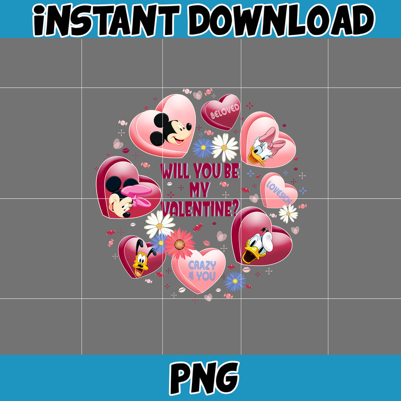 New Cartoon Valentine Png, Valentine Mouse Story Png, Be My Valentine Png, Mouse And Friend Character Movie Png (7).jpg