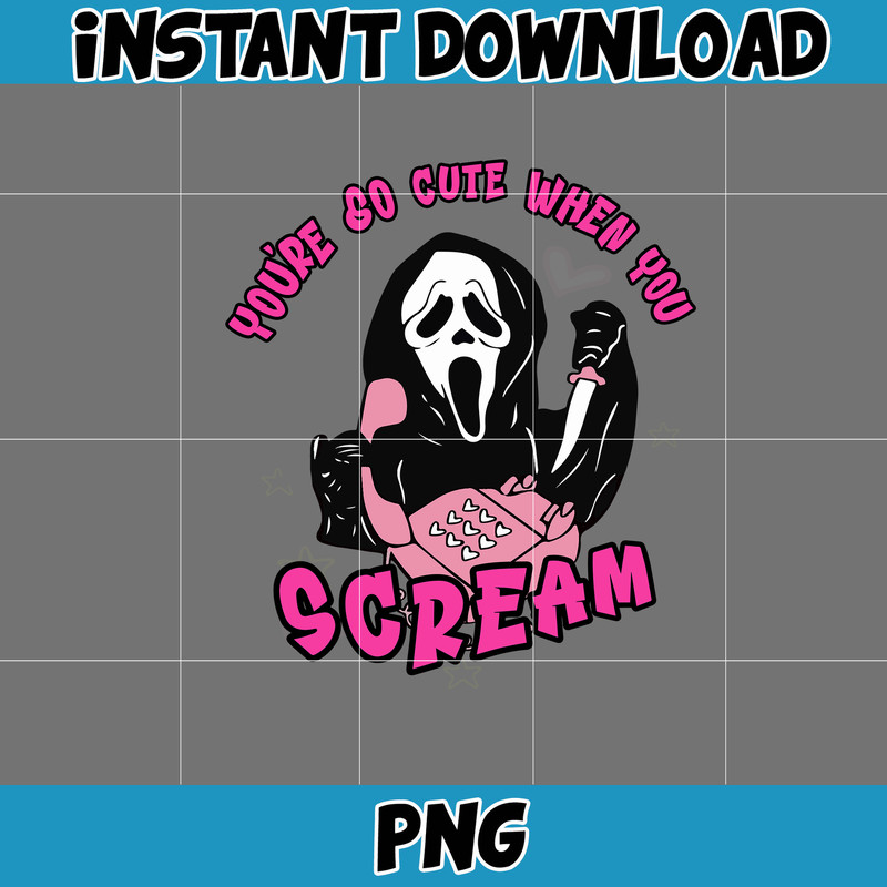 Ghostface Horror Valentine PNG, Valentine's Day Horror Character, Horror Valentine Png, Valentine's Day Png (11).jpg