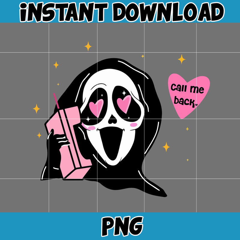 Ghostface Horror Valentine PNG, Valentine's Day Horror Character, Horror Valentine Png, Valentine's Day Png (5).jpg