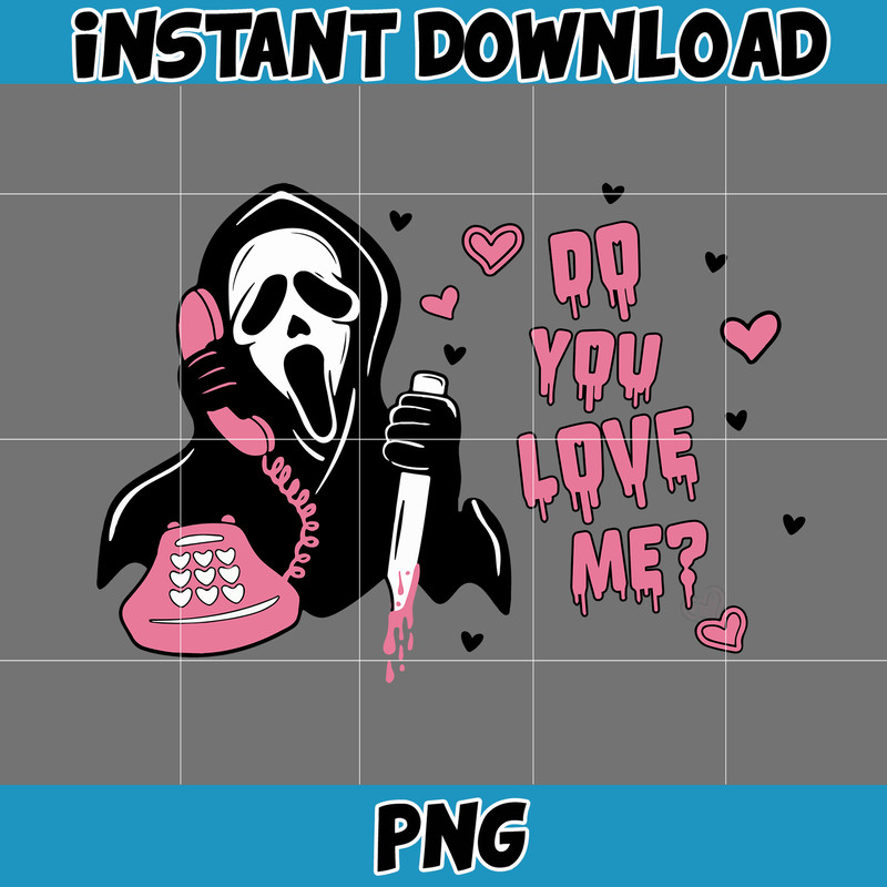 Ghostface Horror Valentine PNG, Valentine's Day Horror Character, Horror Valentine Png, Valentine's Day Png (7).jpg