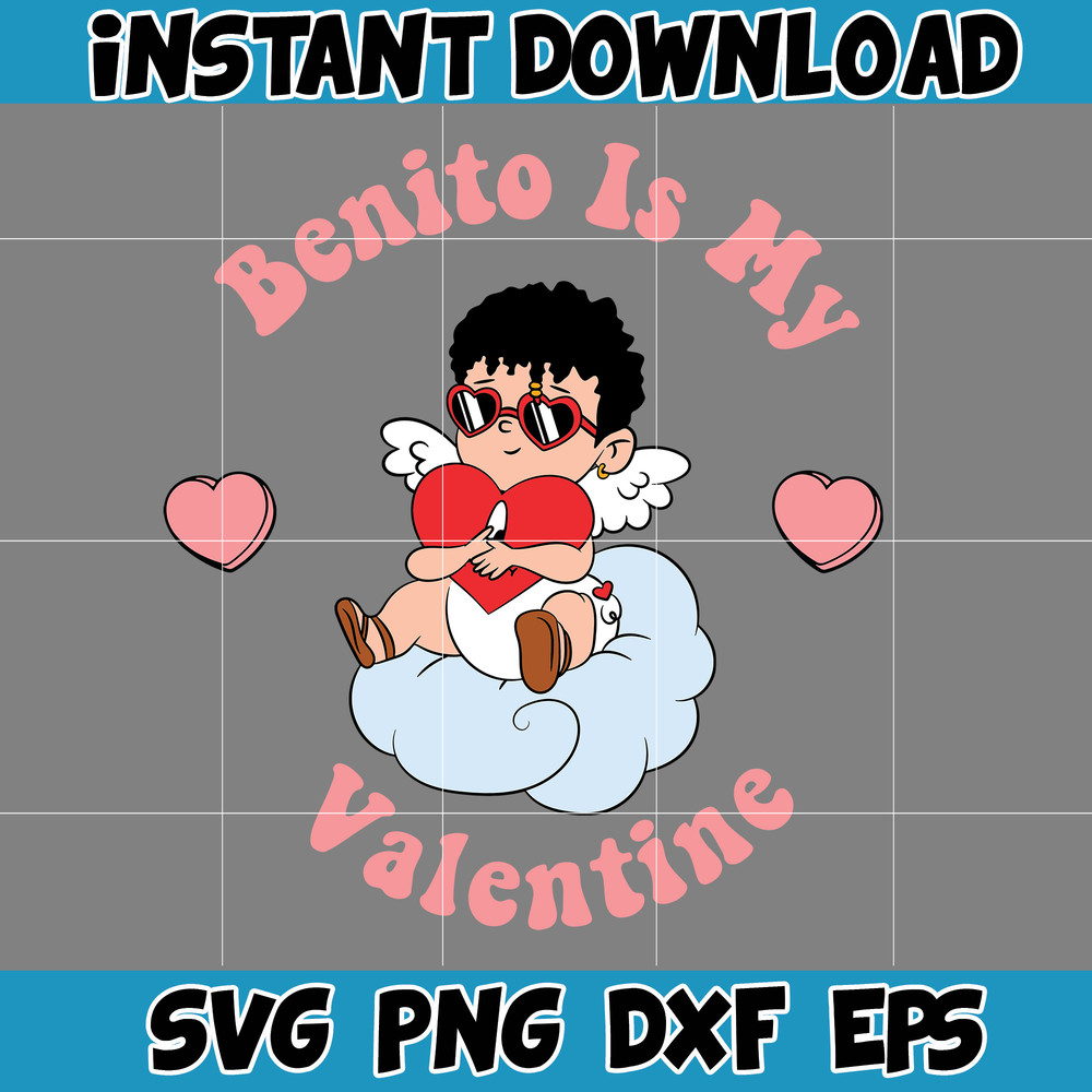 Bad Bunny Valentines Day Svg, Benito Svg, Un Valentina Sin Ti, Bad Bunny Png, Cricut Svg, Valentine's Day Svg (6).jpg