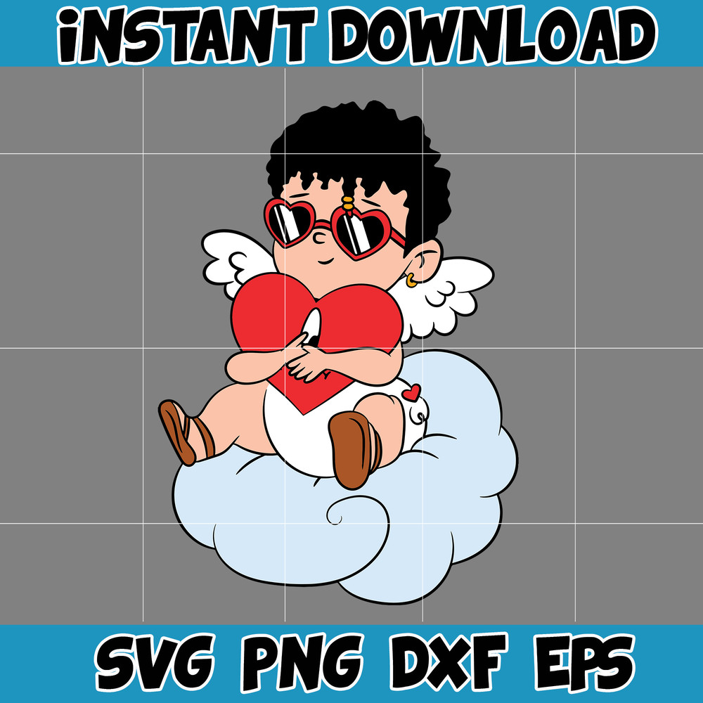 Bad Bunny Valentines Day Svg, Benito Svg, Un Valentina Sin Ti, Bad Bunny Png, Cricut Svg, Valentine's Day Svg (7).jpg