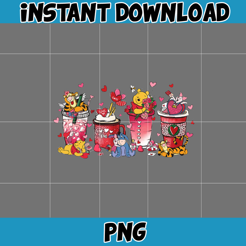 Valentine Coffee Png, Valentine Coffee Png, Valentine Drinks Png, Latte Drink Png, XOXO Png, Coffee Lover, Valentine Digital Dow (1).jpg