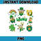 Cartoon St. Patrick's Day Png, St Patricks Day Shirt, Cartoon Movies PNG, Sublimation Designs, Digital Download (19).jpg