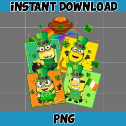 Minion St. Patrick's Day Png, Cartoon St. Patrick's Day Png, St Patricks Day Shirt, Cartoon Movies Png, Instant Download