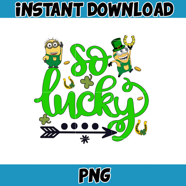 Cartoon St. Patrick's Day Png, St Patricks Day Shirt, Cartoon Movies PNG, Sublimation Designs, Digital Download (39).jpg