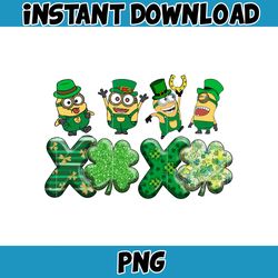 Xoxo St. Patrick's Day Png, Cartoon St. Patrick's Day Png, St Patricks Day Shirt, Cartoon Movies PNG, Sublimation Design
