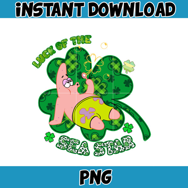 Micky Star Png, Happy Patrick Patty Day Png, St Patrick's Day Png, Cartoon Characters, Saint Patrick's Day Png.jpg