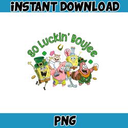 So Luckin Png, Happy Patrick Patty Day Png, St Patrick's Day Png, Cartoon Characters, Saint Patrick's Day Png