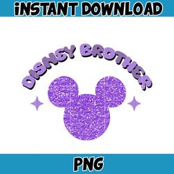 Disney Brother Png, Mouse Mom Png, Magical Kingdom Png, Gift For Mom Wrap, File Digital Download