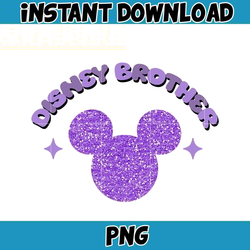 Disney Brother Png, Mouse Mom Png, Magical Kingdom Png, Gift For Mom Wrap, File Digital Download.jpg