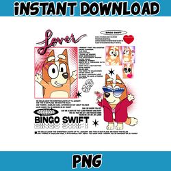 album bingo swift png, bluey family matching png, bluey png, bluey friends png, bluey birthday png, instant download
