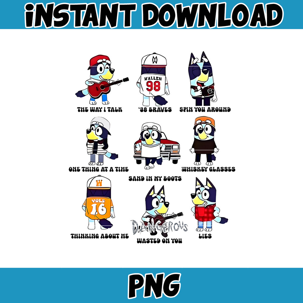Bluey The Eras Tour Cartoon Png, Bluey Family Matching Png, Bluey Png, Bluey Friends Png, Bluey Birthday Png.jpg