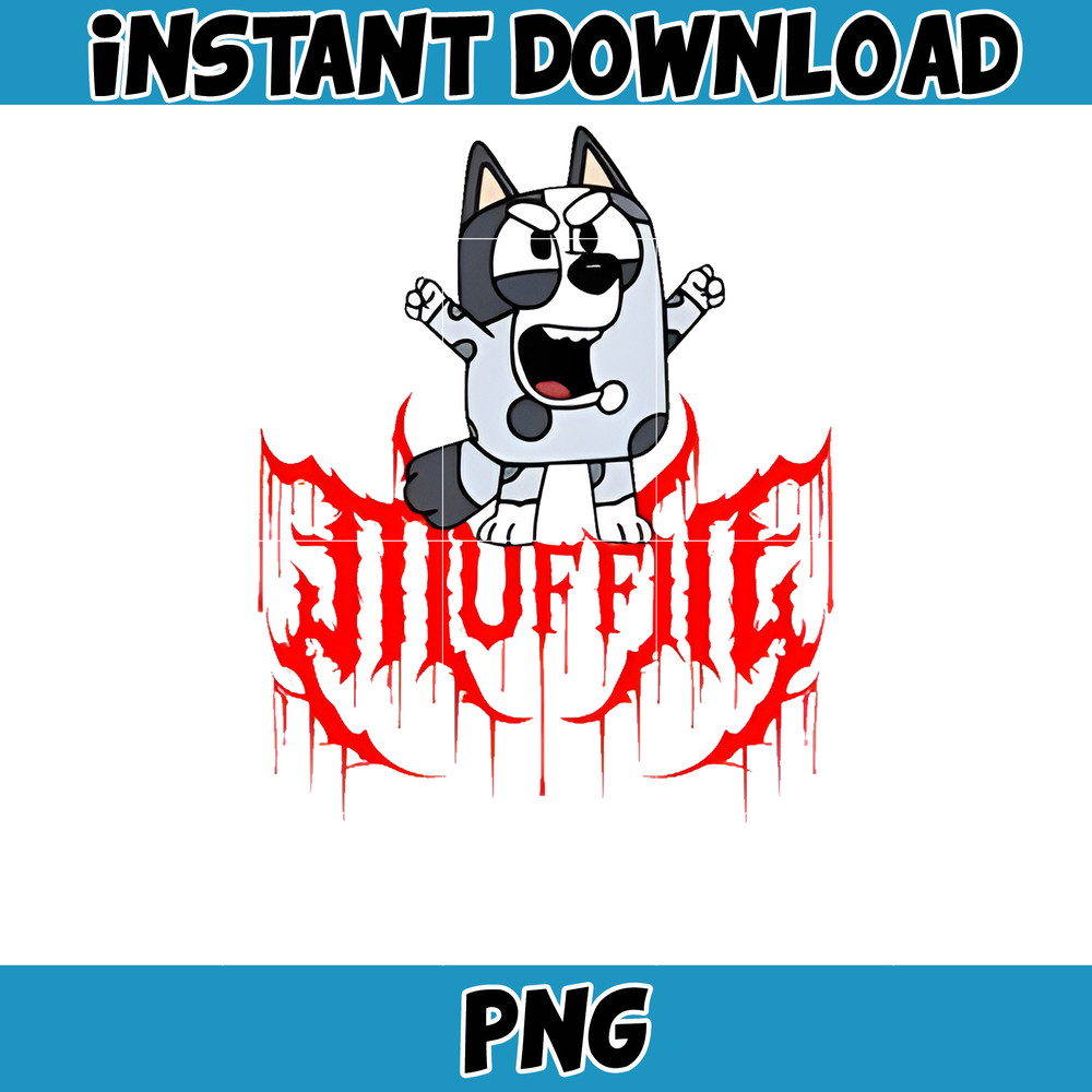 Muffin Png, Bluey Family Matching Png, Bluey Png, Bluey Friends Png, Bluey Birthday Png, Instant Download.jpg