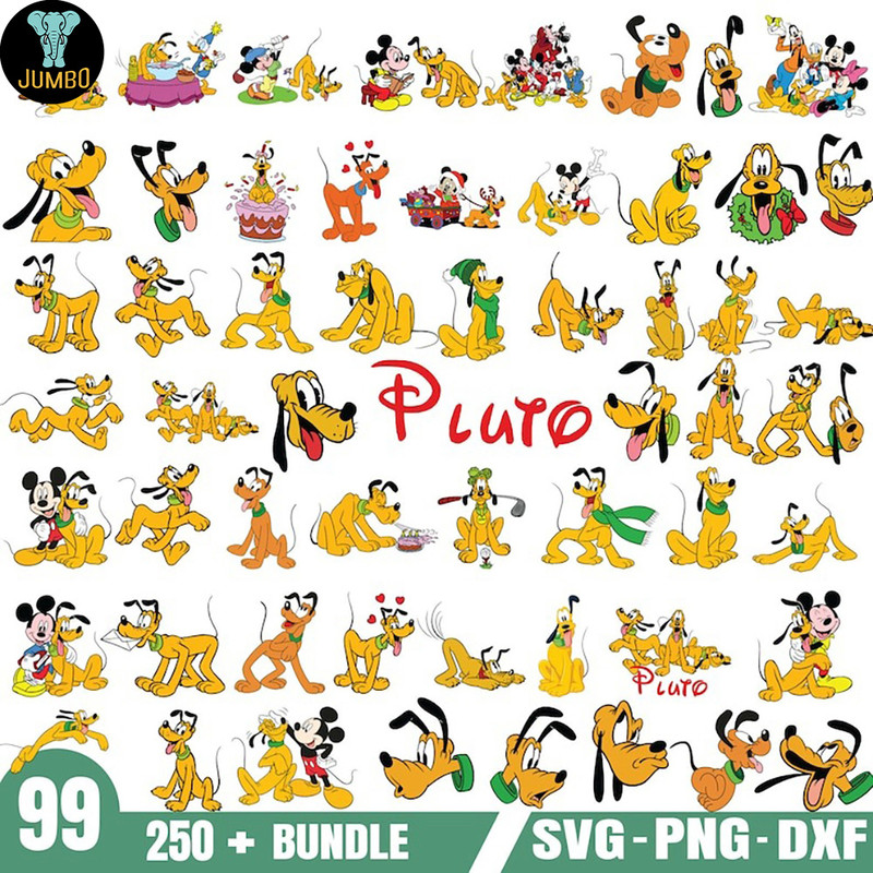 Pluto Svg Bundle 0