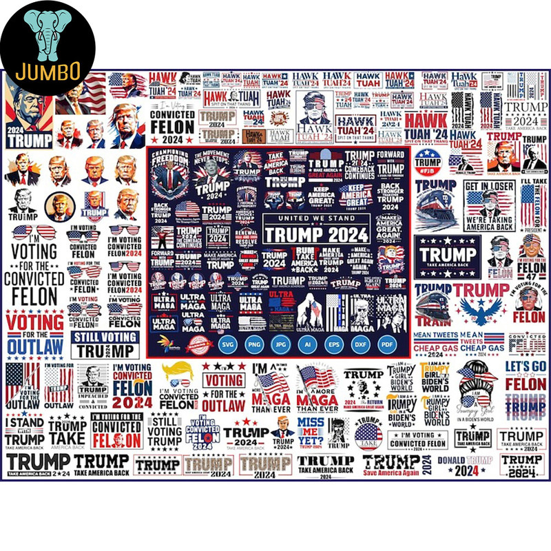 Trump 2024 Svg Png Huge Bundle 0
