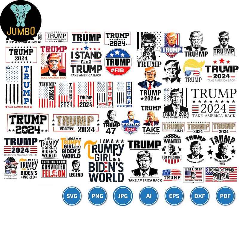 Trump 2024 Svg Png Huge Bundle 6