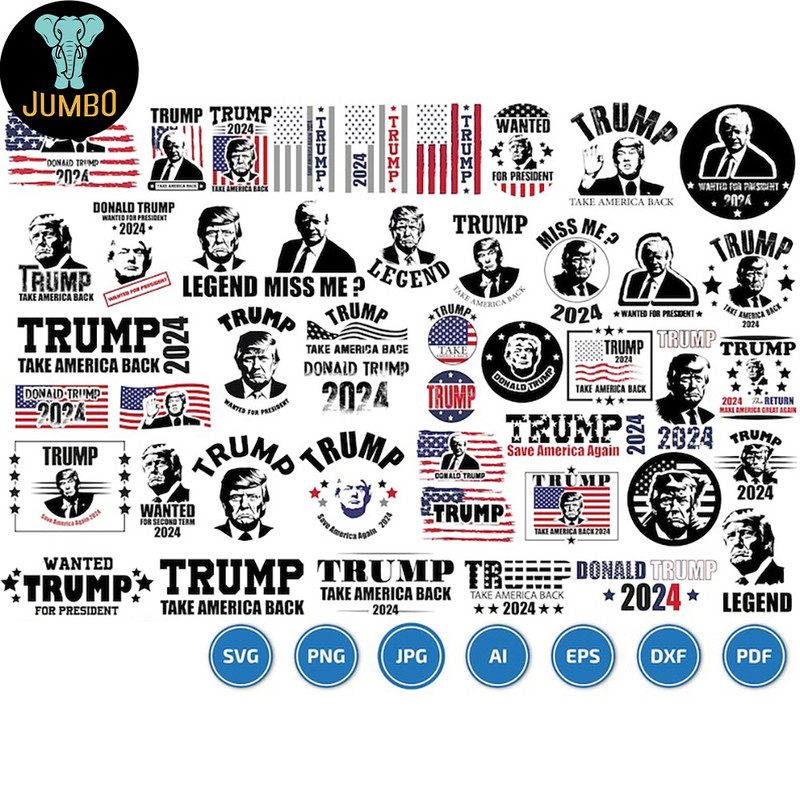 Trump 2024 Svg Png Huge Bundle 7