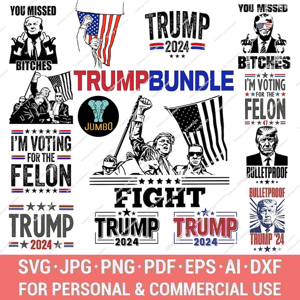 Trump Bundle Svg 0