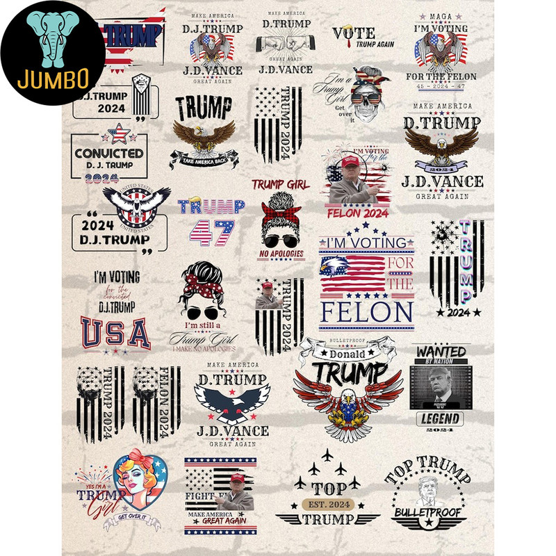 Trump Sublimation Designs Bundle Svg Png 0