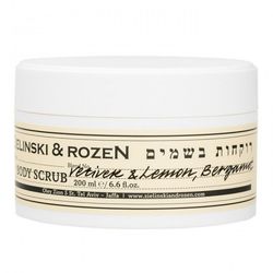 Body scrub Zielinski & Rozen "Vetiver & Lemon, Bergamot" 200 g