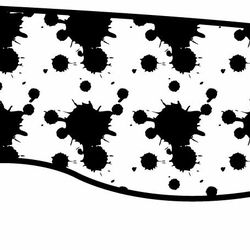 svg for crkt flatout florid design 7 laser engraving digital file black white vector outline or line art file