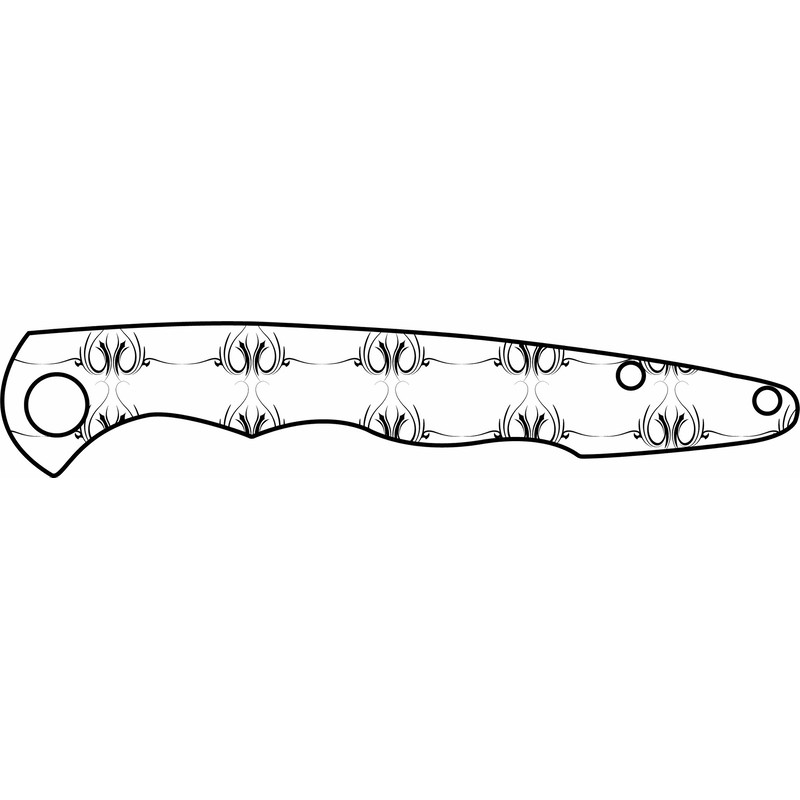 SVG for CRKT FLATOUT  FLORID DESIGN 3 Laser engraving digital FILE.jpg